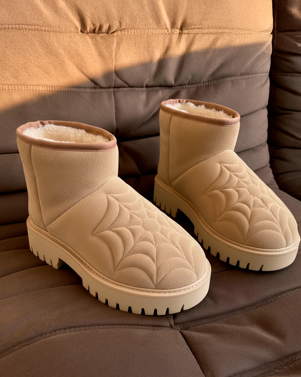 Web Boots - Camel