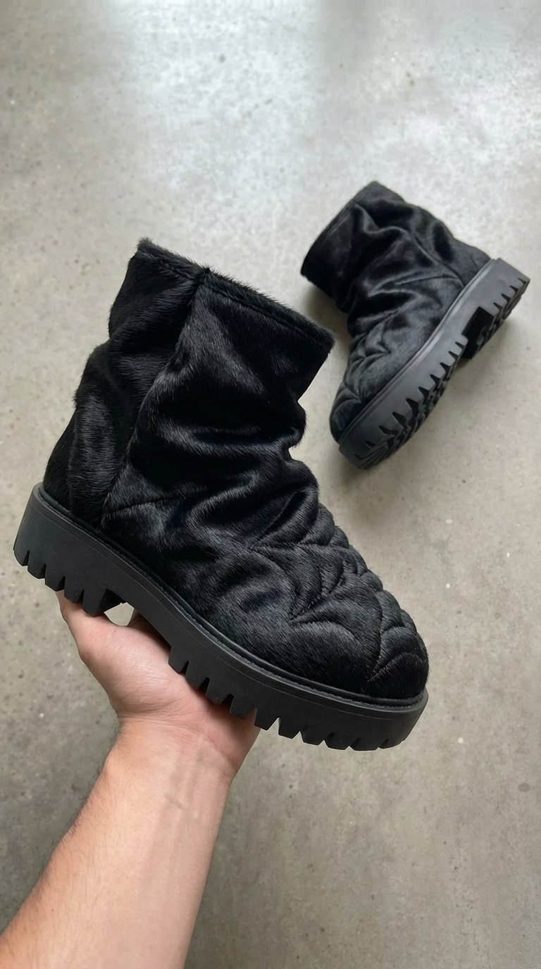 Web Boots - Black Horse
