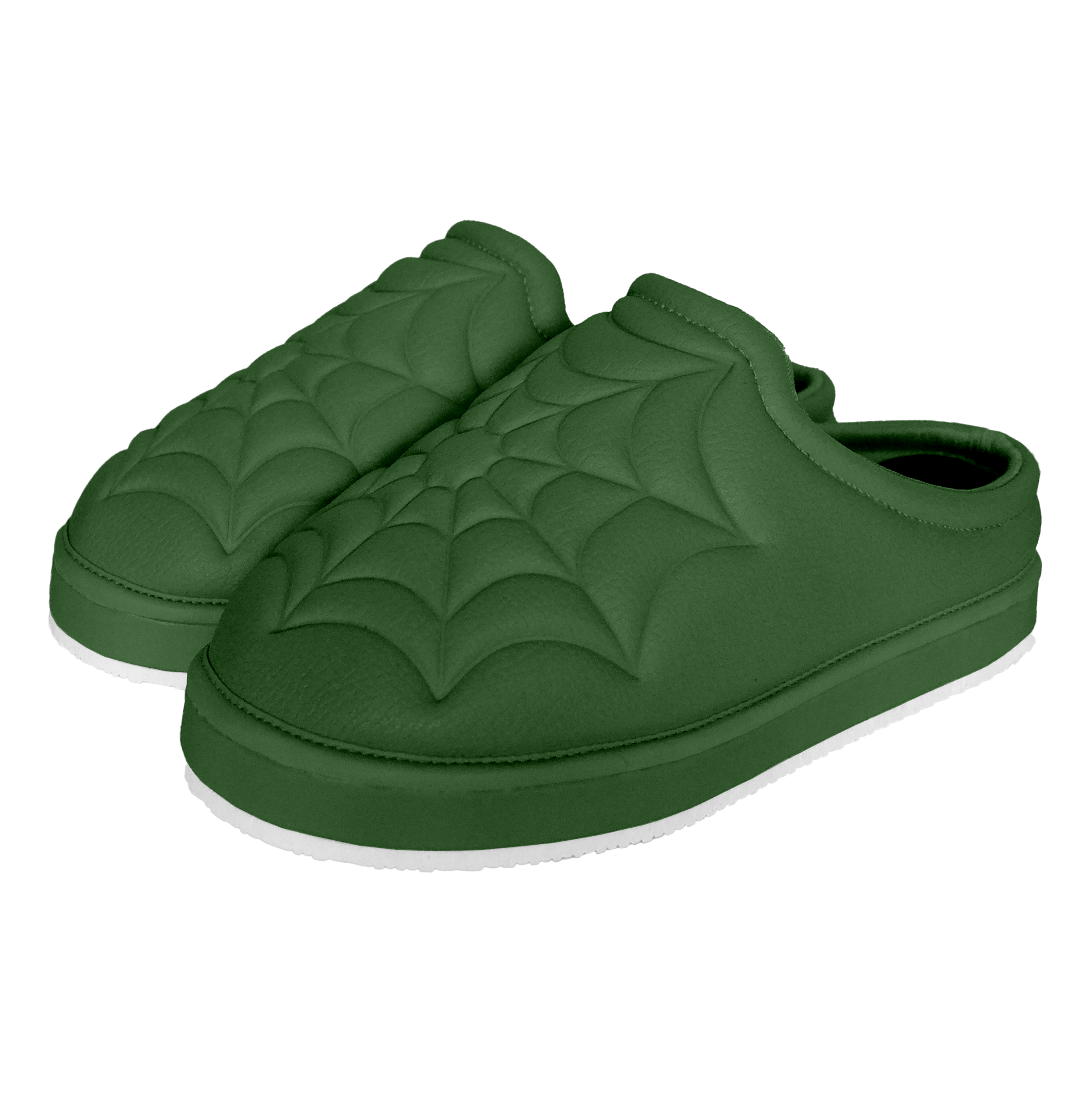 Web Mules Dark Green