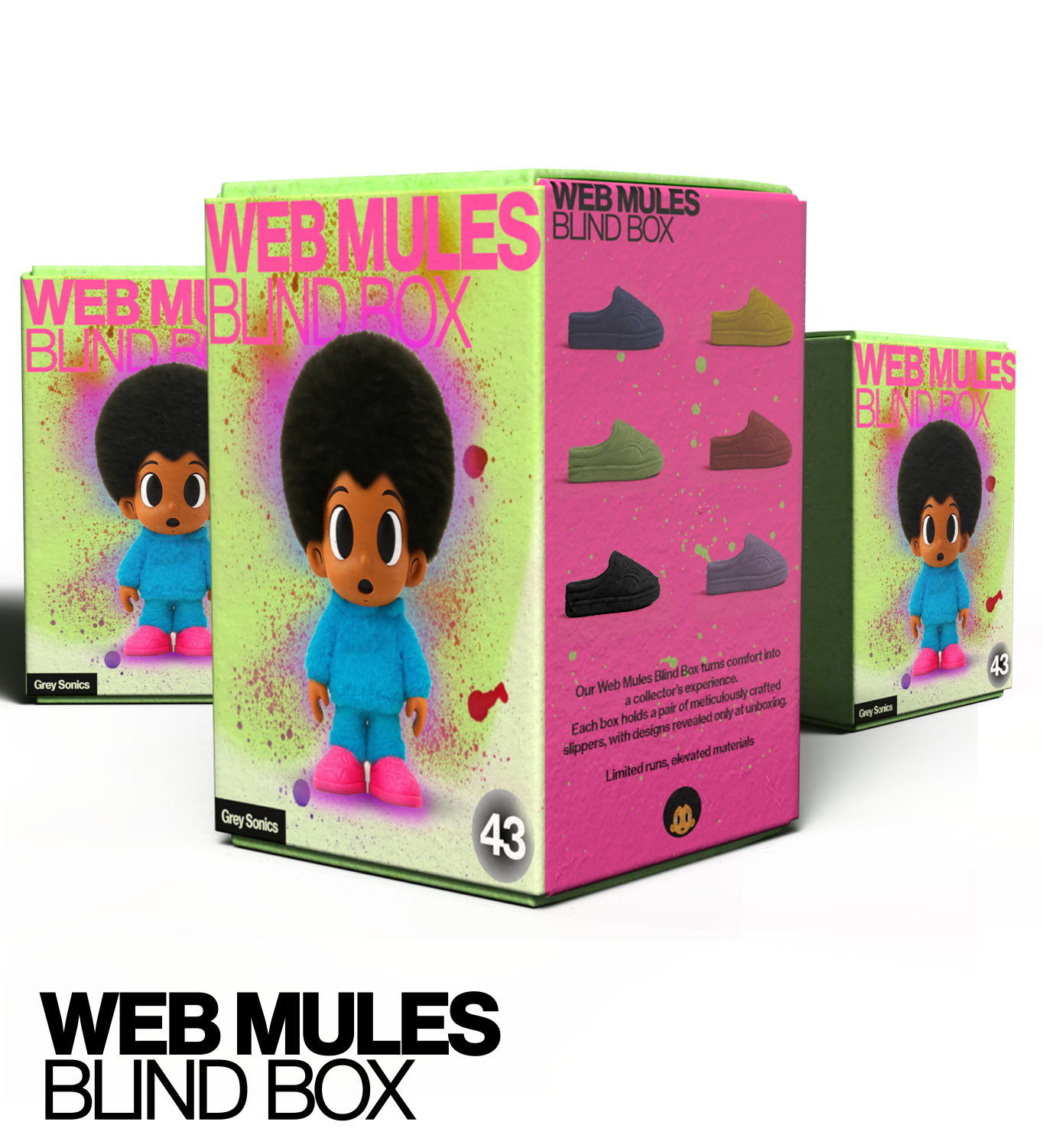 WEB MULES BLIND BOX