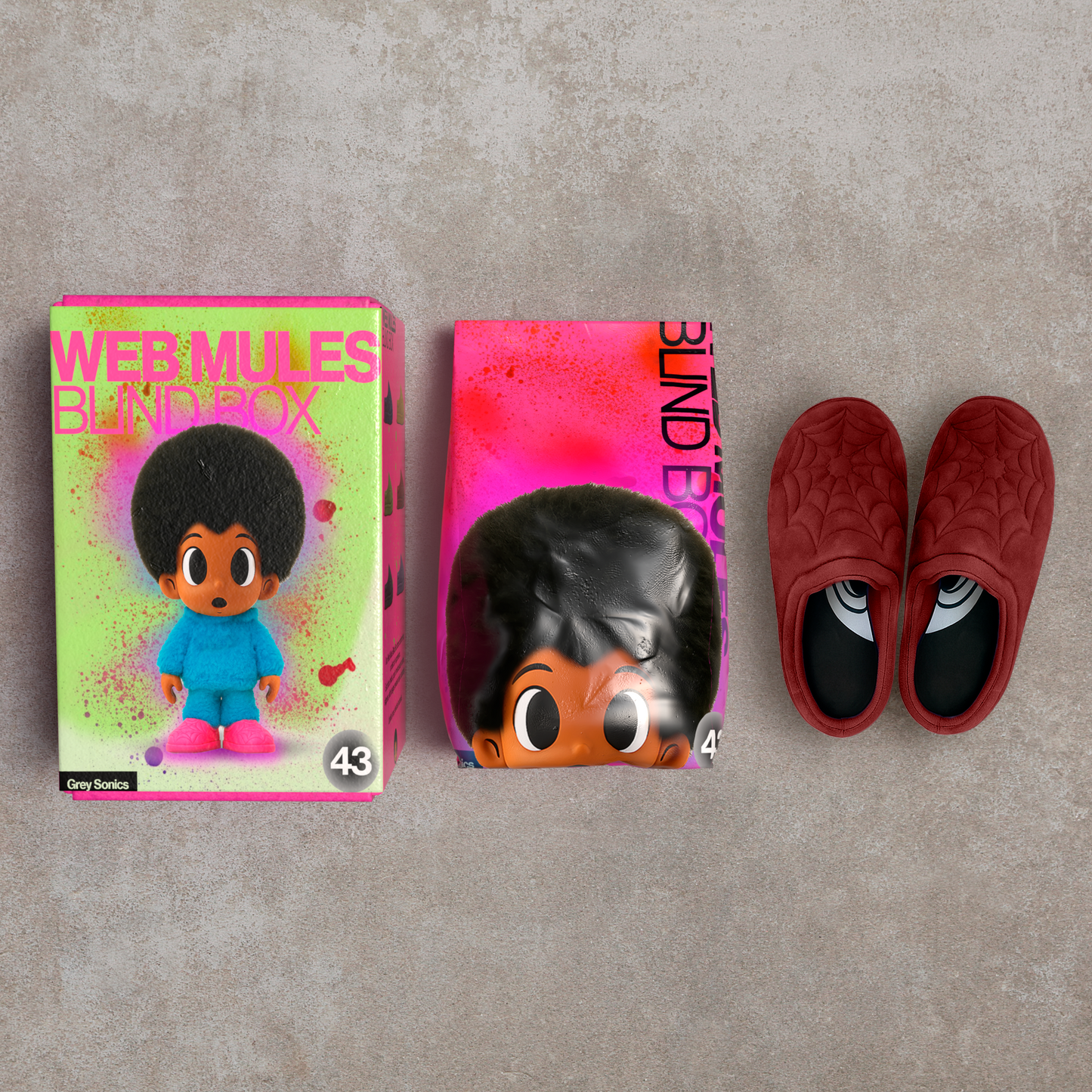 WEB MULES BLIND BOX